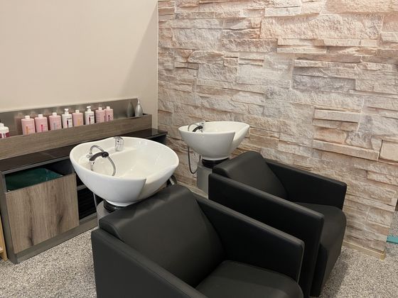 Waschplatz im Friseursalon IBO